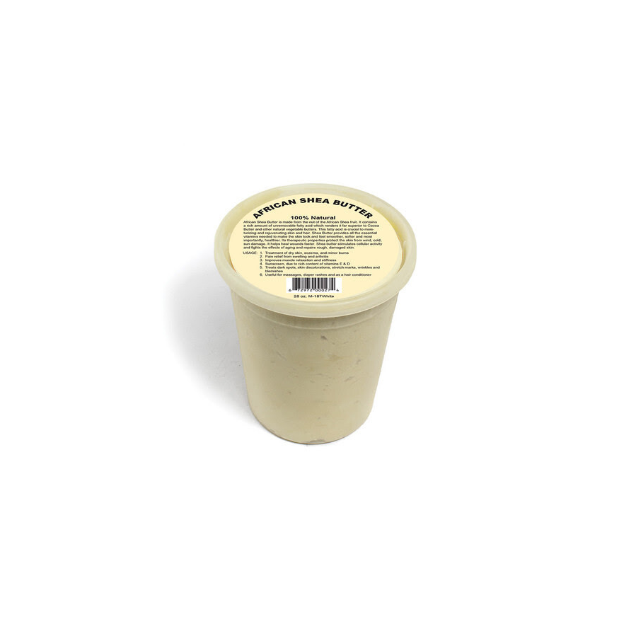 100% Natural African Shea Butter White (28oz)