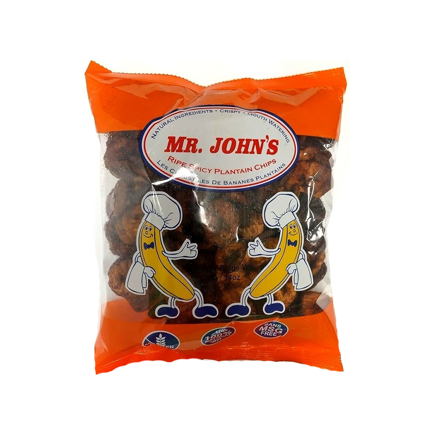 MR. JOHN'S Spicy Ripe Plantain Chips (140g)