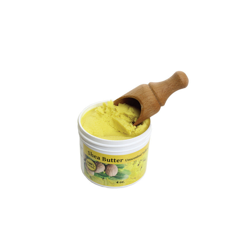 Shea Butter Unscented Yellow (4 oz)