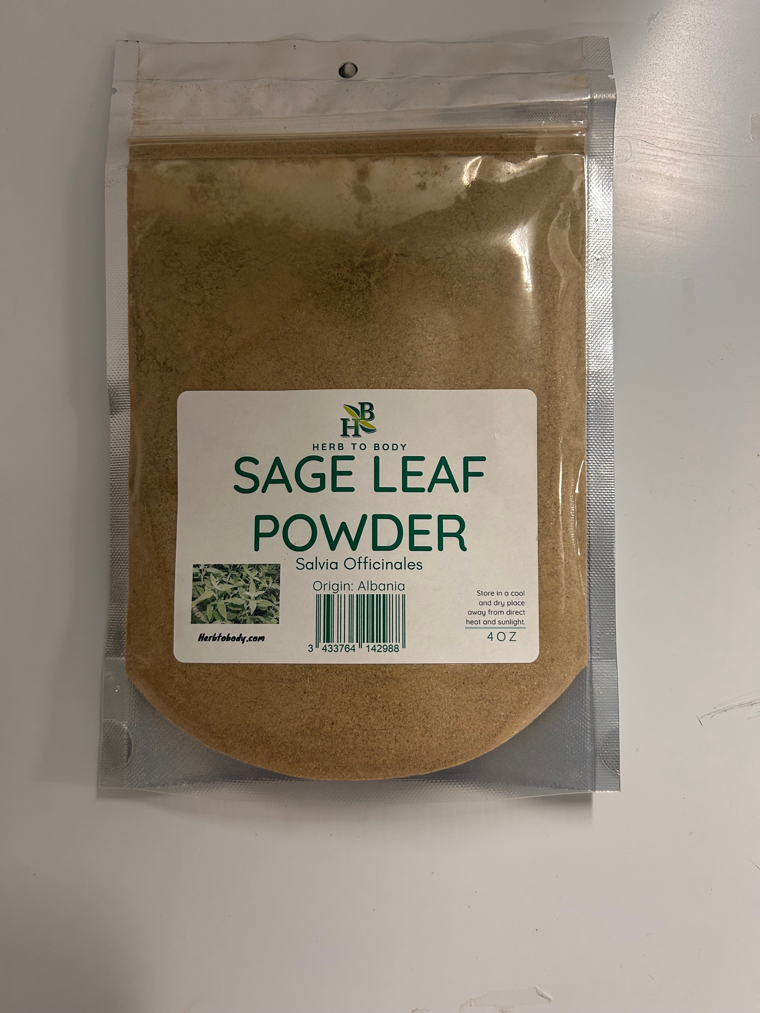 HB Sage Leaf Powder 4 oz