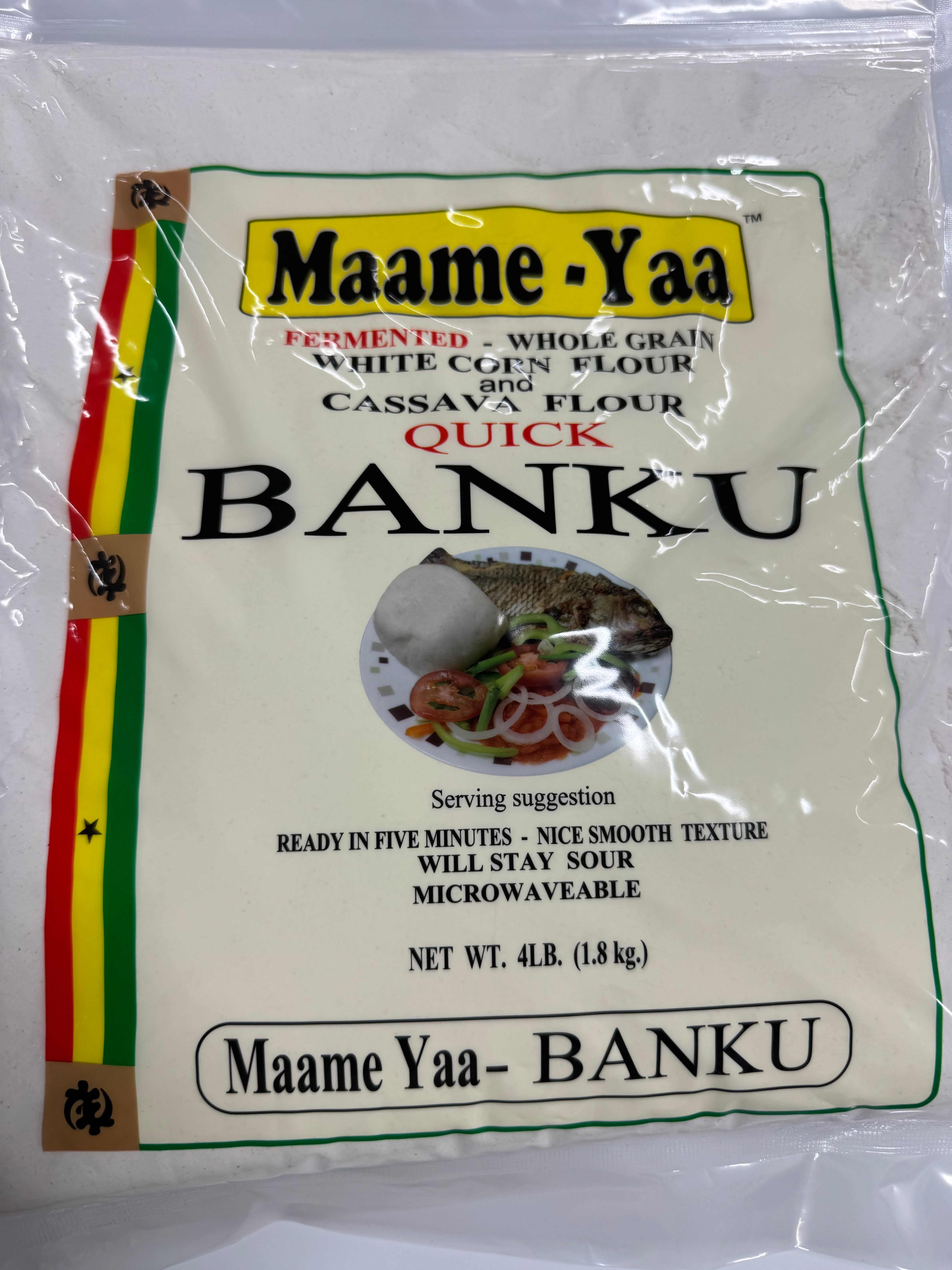Mimi ( MAAME- YAA ) Banku Mix Flour 4 Lbs