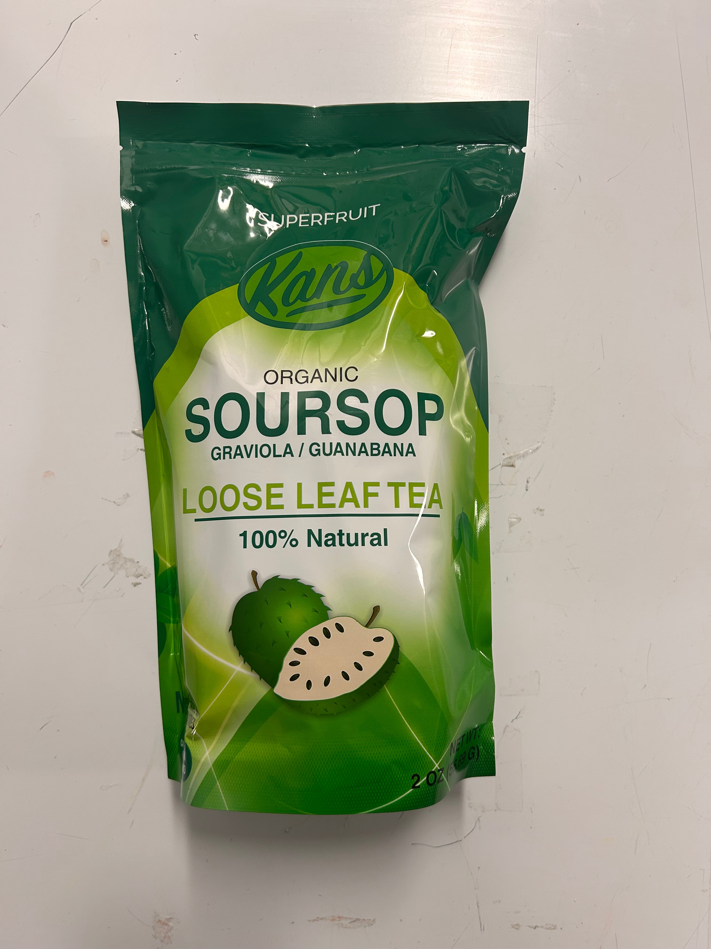 Kans Soursop Leaf Tea 2oz