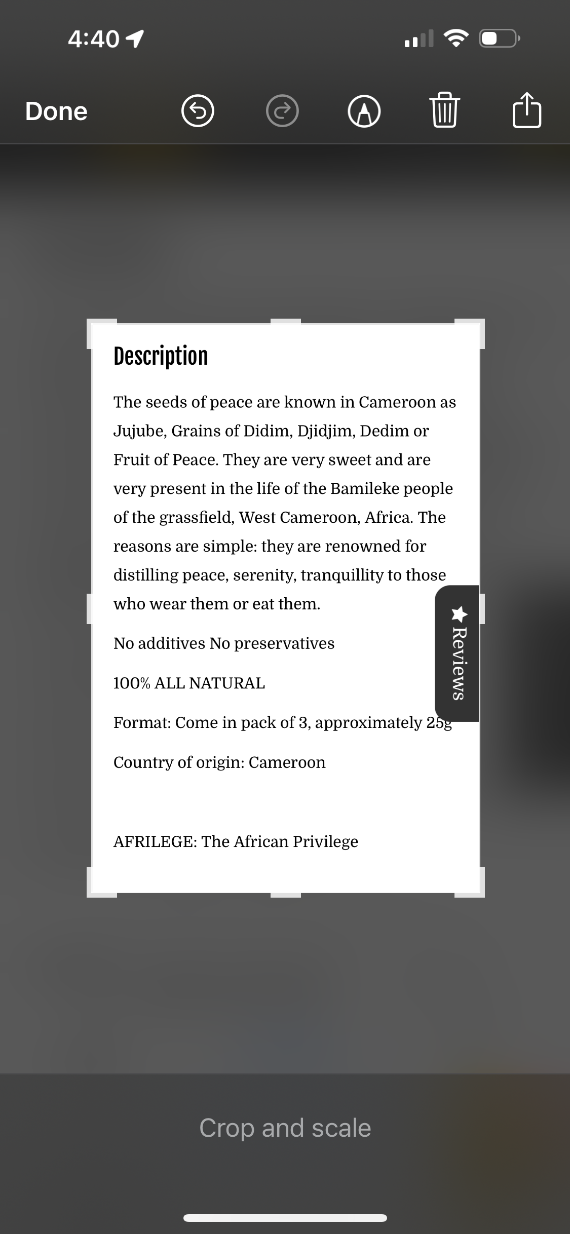 Jkub Jujube ( Seeds Peace ) 2 oz