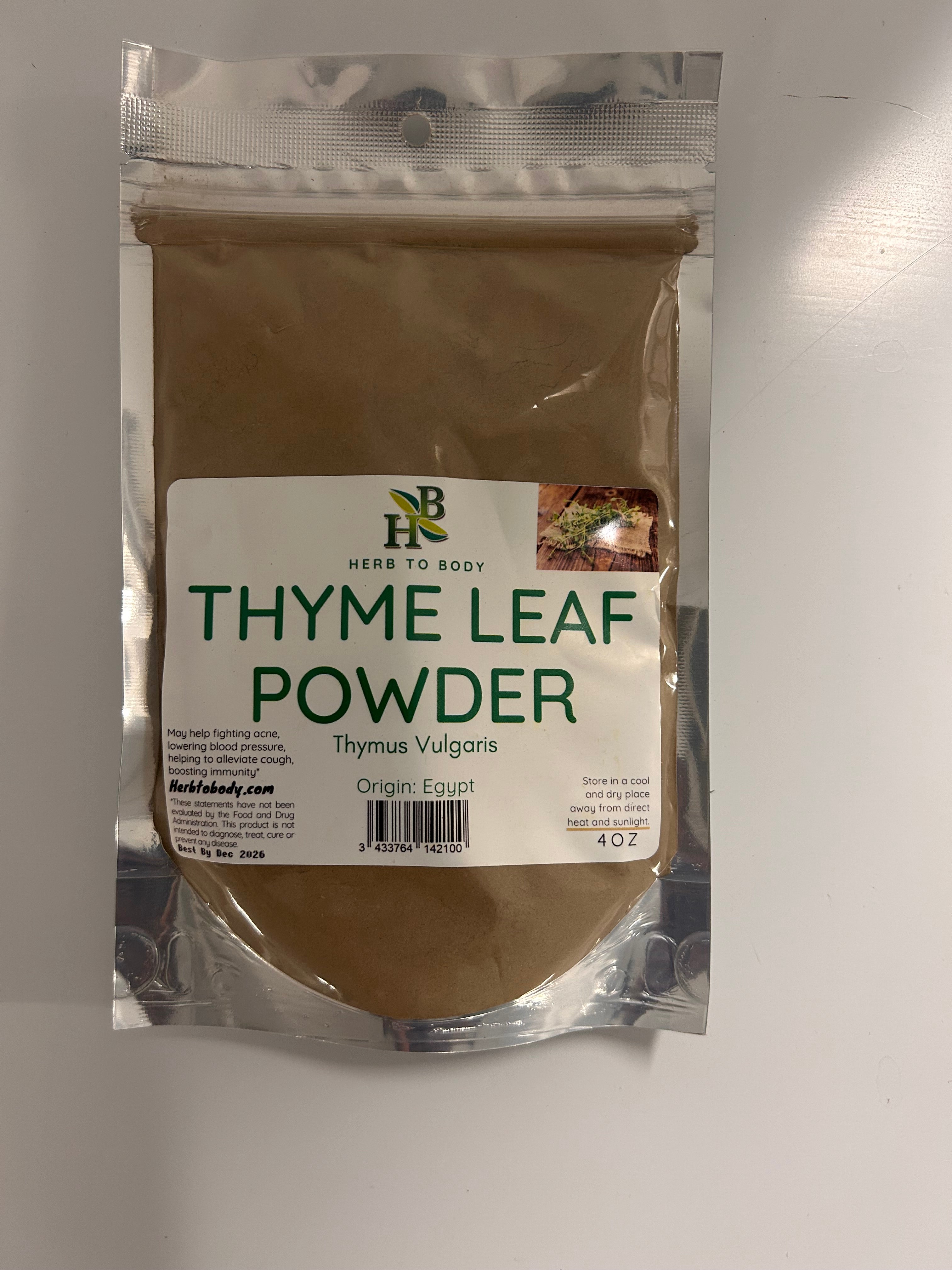 Thyme leaf powder 4oz