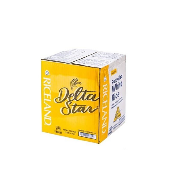 Delta Star - Parboiled White Rice (25lbs) – Dagan international market