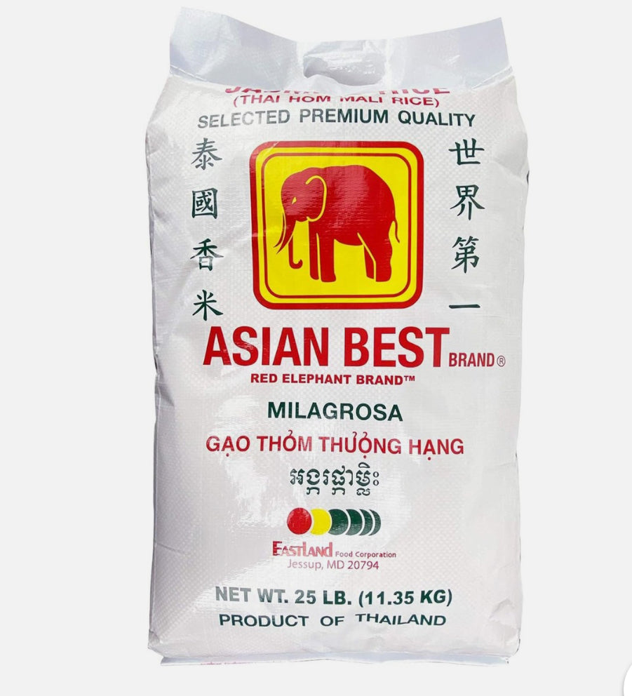 Jasmine Rice 25 Lbs