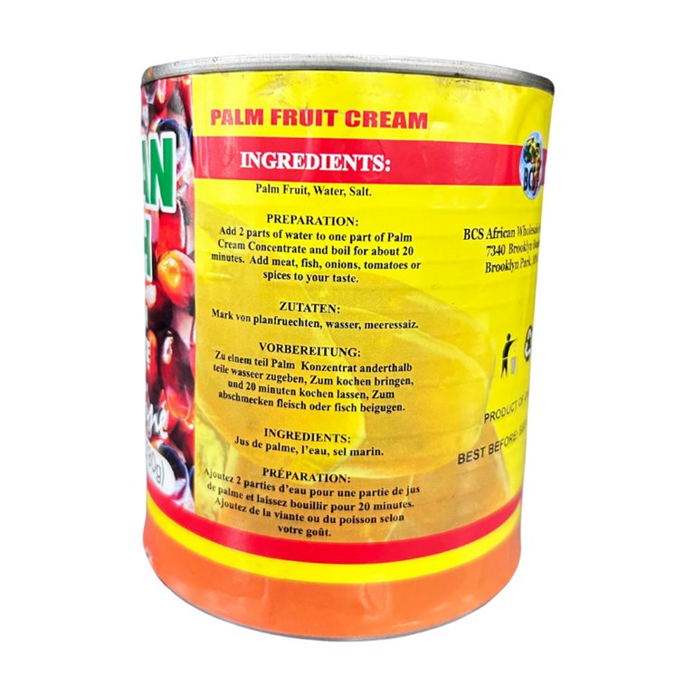 Liberian Fresh Palm Cream 750 G